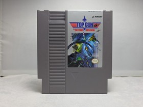 Top Gun: The Second Mission Nintendo NES 1991 Tested Authentic Vintage Mint