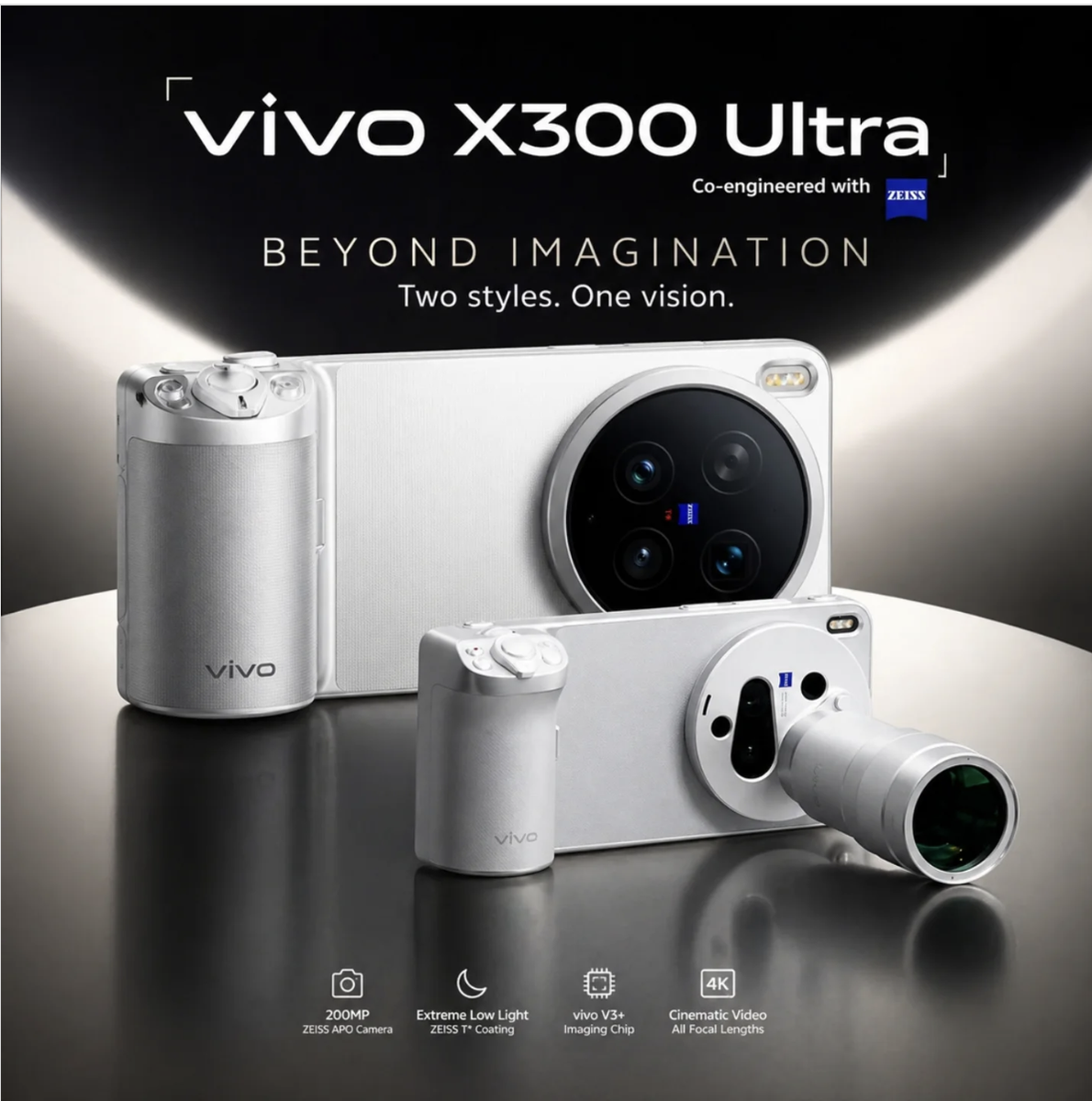 Vivo X300 Ultra 6.82” GLOBAL VERSION 16/1TB 200MP with Photography