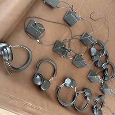 Bundle Qty 8 Jabra Evolve2 65 Over-Ear Bluetooth Headset w/ Desk Stand Dongle