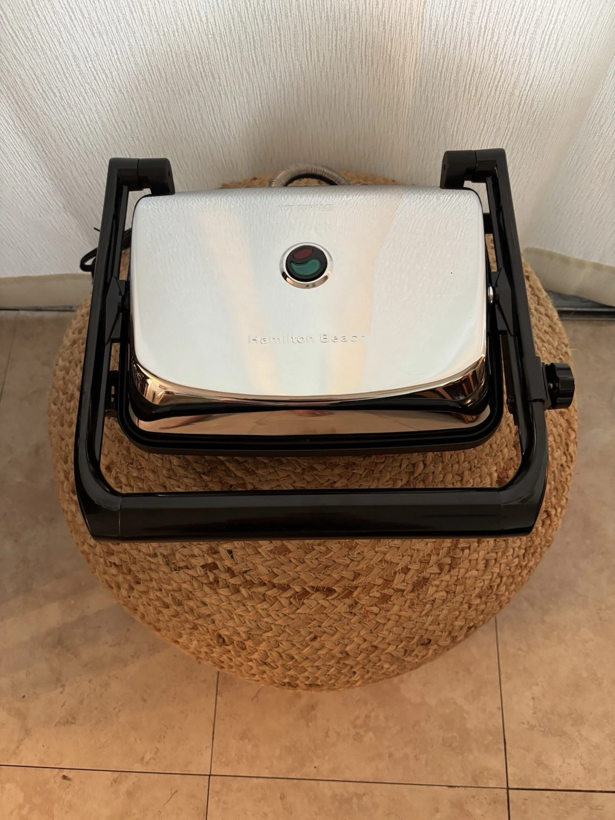 Hamilton Beach Nonstick Gourmet Sandwich Maker Toaster