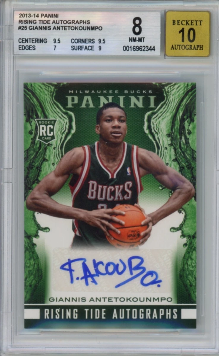 Giannis Antetokounmpo Basketball 2013-14 Season Sports Trading
