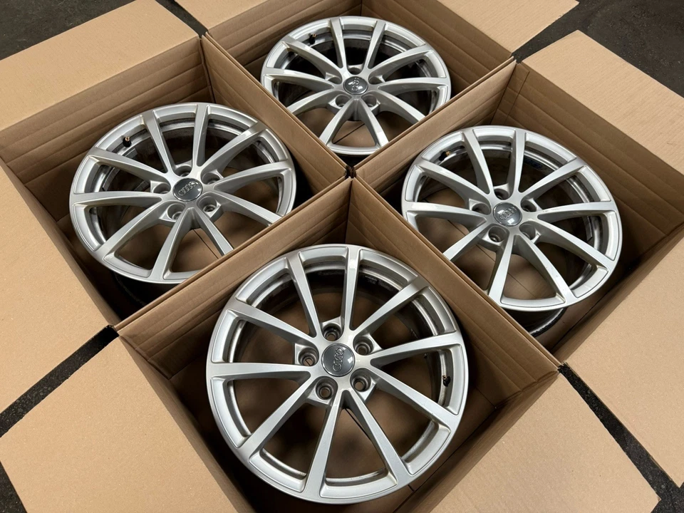 4x Audi A3 A4 A6 Q3 Q4 Q5 4K0601025 Alufelgen 7,5 X 17 Zoll ET36 17 Zoll S Line - Bild 3 von 4