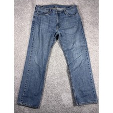 Levi's 559 Jeans Mens 38x32 Relaxed Fit Blue Denim Casual Straight Leg - READ