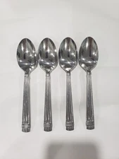 Ralph Lauren Wainwright Herringbone Soup Spoon Flatware Stainless 1991 Japan