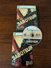 Saboteur, Xbox 360 CIB, Replacement Case, Resurfaced, Tested And Working, Swirls