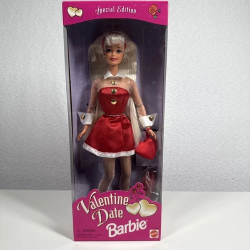 NRFB Valentine Date Special Edition Barbie VTG  1997 Mattel No. 18306 Free Ship