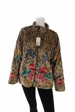 Johnny Was Jacke Portofino Lynx Sherpa Jacket Reversible XXL Wendbar Mehrfarbig