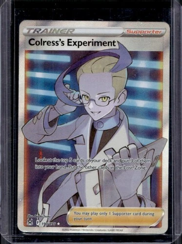 2022 Pokemon SWSH Lost Origin Colress's Experiment #190/196