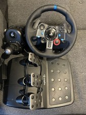 Logitech G29 Racing Steering Wheel with Pedals and Shifter Set for PS4/PS5/PC