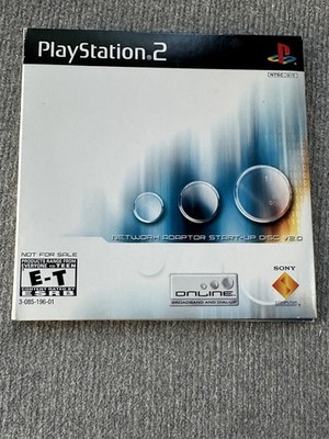 Network Adapter Start-up Disc v2.0 PS2 PlayStation 2 - Complete CIB