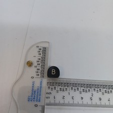 1951 Royal Quiet De Luxe Typewriter  B Key thumbnail