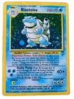 Blastoise pokemon TCG 2/130 base set 2 non holo error card 2000 WOTC good