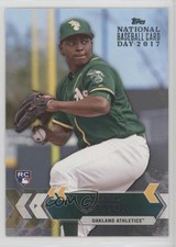 2017 National Baseball Card Day Hobby Store Promos Jharel Cotton Rookie RC 2ol. rookie card picture