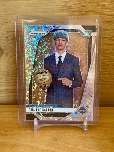 2024-25 Panini Prizm #262 TIDJANE SALAUN Rookie Variation Fast Break Disco RC