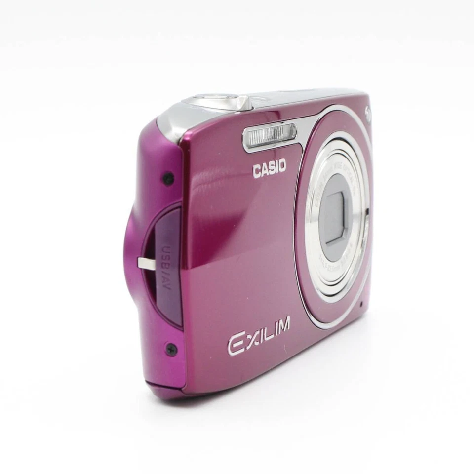 CASIO EXILIM EX-Z2300 Purple 14.1MP Digital Camera English Language Used - Image 3 of 4