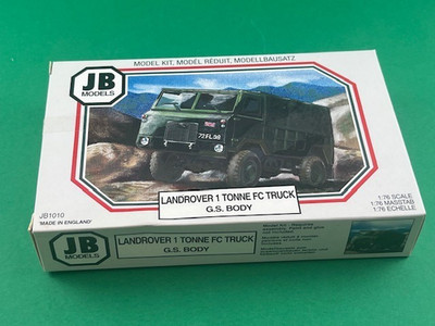 JB Models 1:76 Landrover 1 Tonne FC Truck G.S.Body (# JB1010) - Sealed