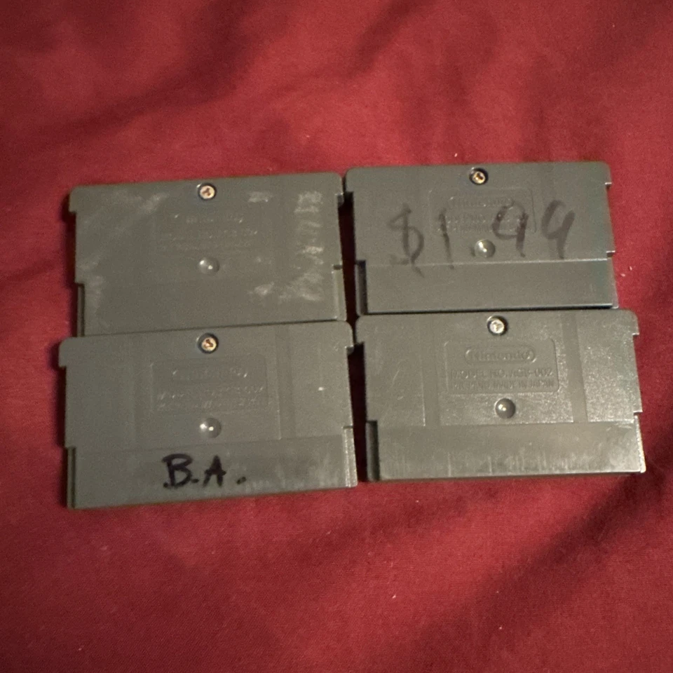 Lote de 4 juegos GBA, Wario Land 4, Kirby Nightmare In Dreamland y más Foto 2 de 2