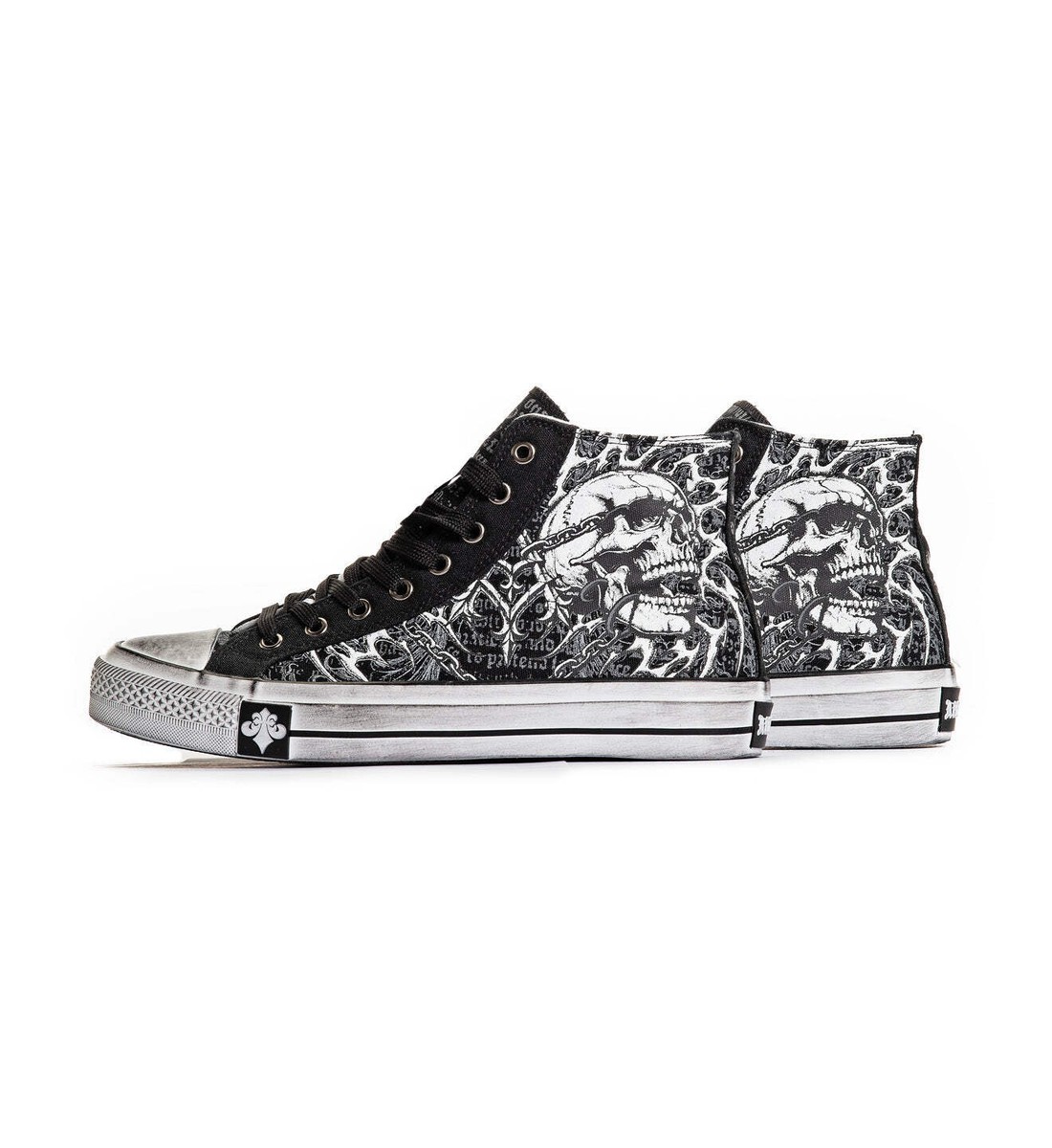 Affliction Men's Hi-Top Shoes Collapse View 3