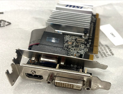 MSI ATI Radeon HD5450 512MB DDR3 V212 PCI-E HDMI DVI VGA Video Grafikkarte