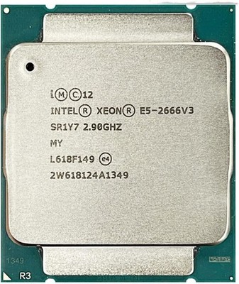 Intel Xeon E5-2666 V3 10 Core SR1Y7 2.9Ghz 135W Socket LGA 2011-3 CPU Processor
