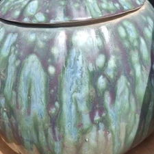 Mayco Jungle Gems Crystal Discontinued Glaze 4 oz Jar Vintage - Exotic Purple 