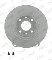 2X Jurid 561329JC Bremsscheibe FüR Alfa Romeo Passend FüR Fiat Lancia