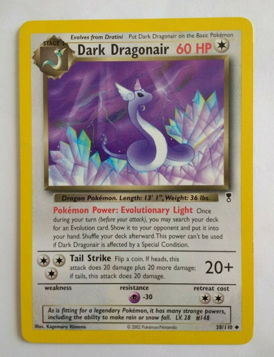 Pokemon: Dark Dragonair 38/110 Rare. Legendary Collection. VLP | eBay