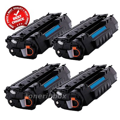 4pk Compatible Q7553A 53A Toner For HP LaserJet P2015 P2015d P2015dn M2727 M2727