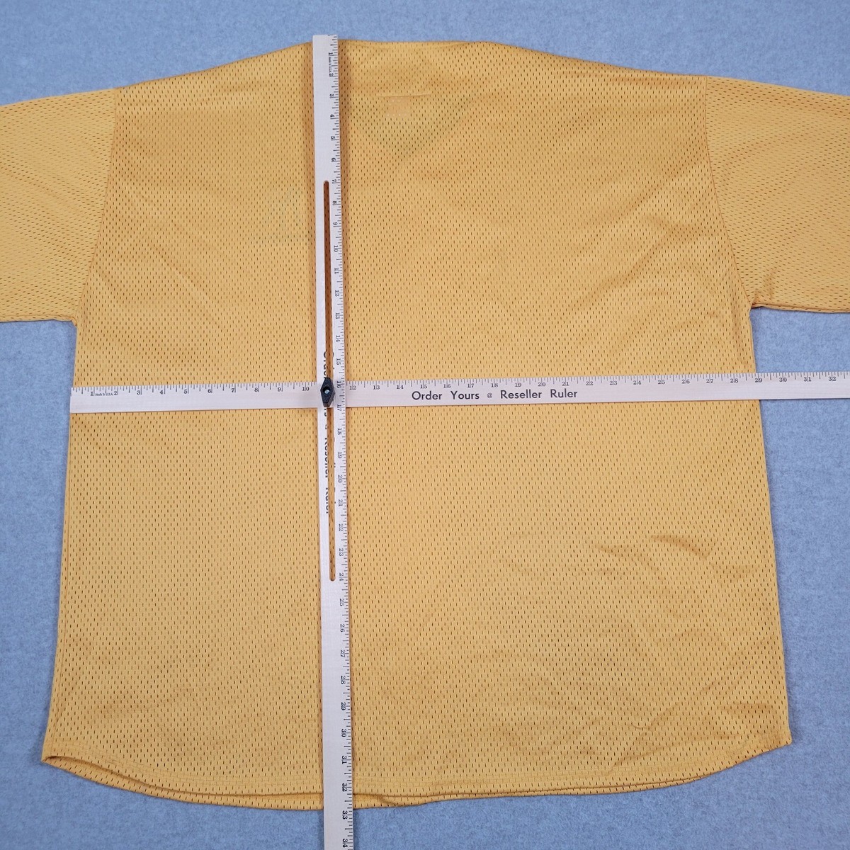 Vintage New York Yankees Jersey Men 2XL Yellow Adidas 90s Made in