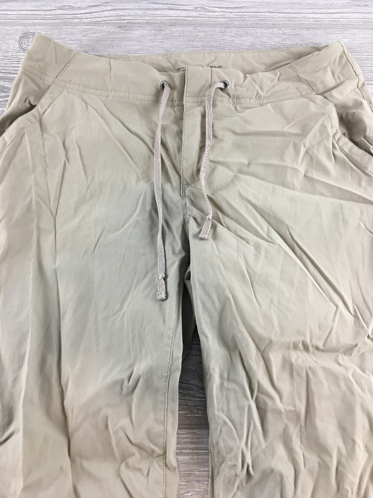 Columbia Hiking Pants Size 6 Short Omni Shield Tan Ou Gem