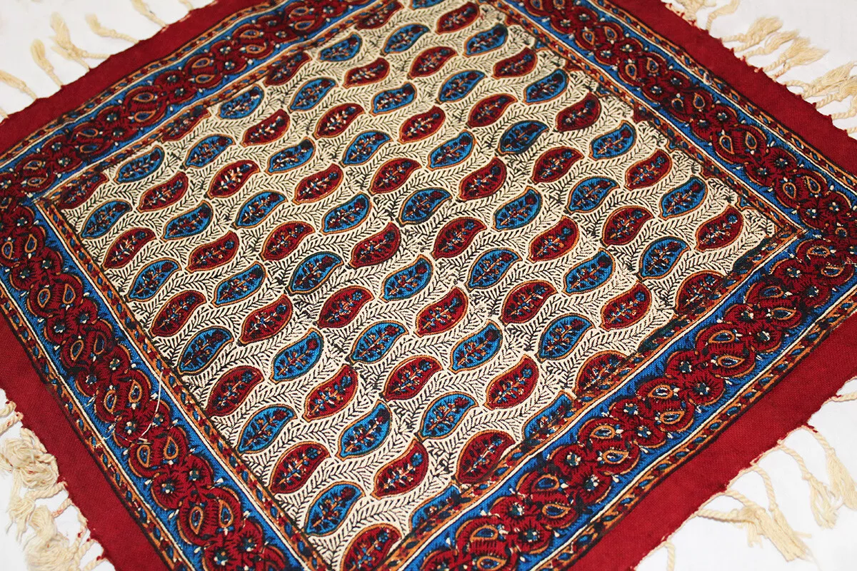 Ghalamkar Tablecloth, Ghalamkar Textile, Handicraft, Ghalamkari GH11 | eBay