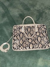 Snake Skin White House Black Market Laptop Bag