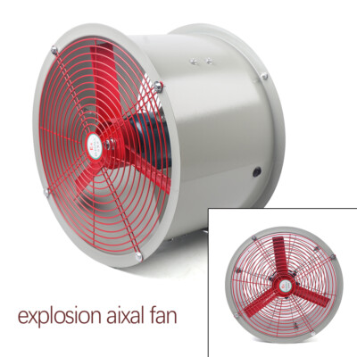 16''Explosion-proof Axial Exhaust Fan 1450rpm Spray Booth Paint Fumes Exhaust Fan