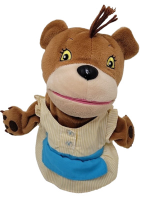 Lakeshore Goldilocks And The 3 Little Bears Hand Puppet Mama Bear ONLY, Soft Toy