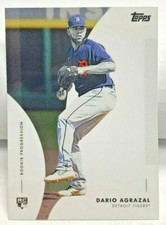 Dario Agrazal 2020 Topps On Demand Rookie Progression RC #26 - TIGERS - SP /569
