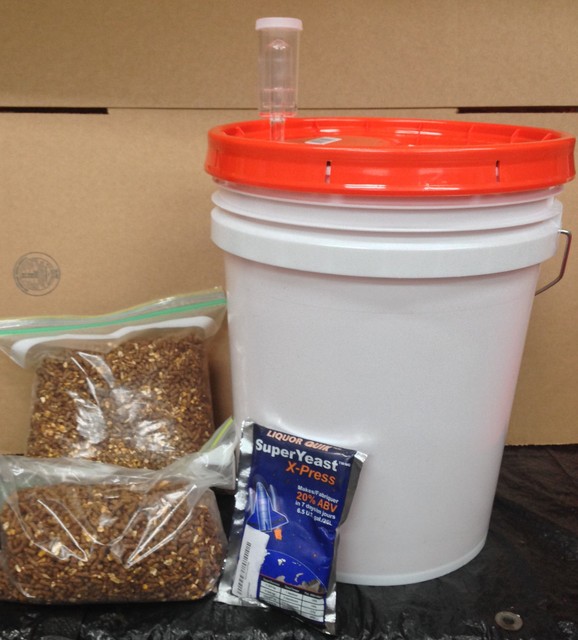 Complete Moonshine Mash Kit Recipe Grains Ingredients Instructions