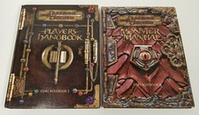 Dungeons Dragons Players Handbook and Monster Manual Core Rulebook I and III