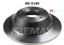 2 Bremsscheiben hinten Fremax BD-5185, 302mm für Hyundai Santa-Fe Kia Sorento II