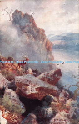 R286696 Koboldhöhle Die Trossachs Tuck Oilette Postkarte 7807