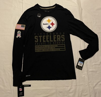 Mens Nike Pittsburgh Steelers Salute To 