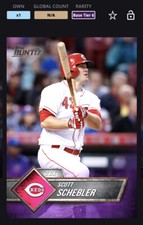 DIGITAL Topps Bunt Scott Schebler Tier 6 Purple Base 2017