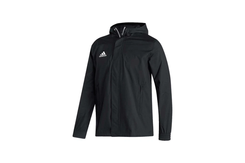 adidas Entrada 22 All Weather Jacket Black Menu0026#039;s Sport Athletic Jacket  HB0581 | eBay