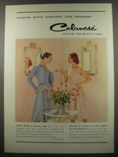 1955 Celanese Acetate Advertisement - Dresses by Dudley Casuals