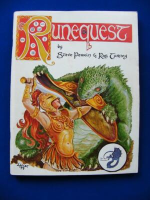 Runequest 2nd Edition Rulebook 1979 - Amazon Cover - Gut