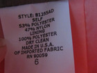 David's Bridal Strapless Dress Coral Knee Length Women's Size 6 Bubble Hem — photo 7