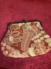 Vintage Tapestry clutch Bag