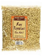 Trader Joe's Raw Pignolias Pine Nuts 8 oz (Pack of 2)