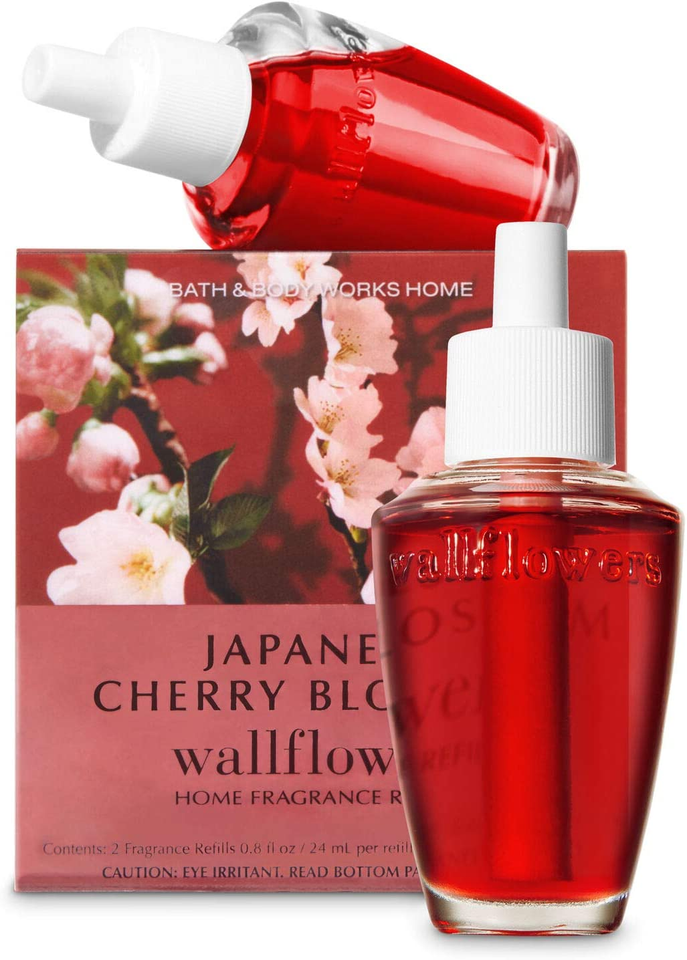 Bath and Body Works Wallflowers Refill Bulbs 2 Pack Japanese Cherry