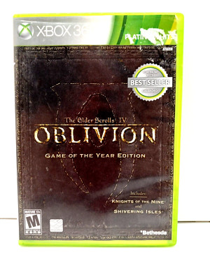 XBOX 360 - The Elder Scrolls IV: Oblivion Game Of The Year Edition 2 Disks