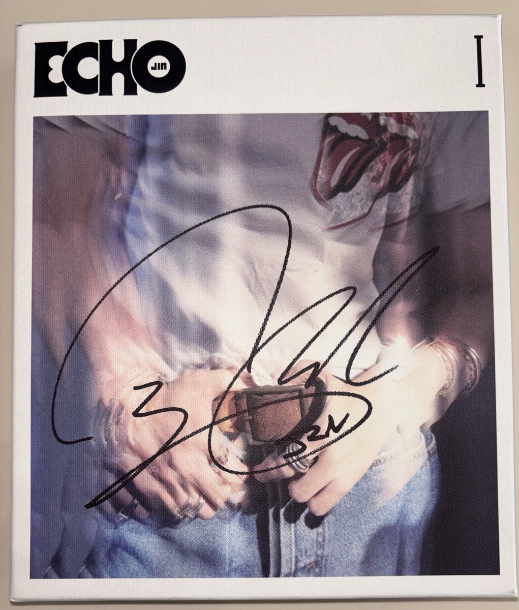 BTS ジン ソクジン Echo エコー 直筆サイン 直筆 ポスター 未開封 BTS JIN [ECHO] Autographed Signed Album | eBay